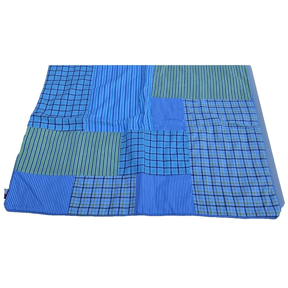 Set of 2 Tommy Hilfiger Lake Forest Standard Pillow Shams Cottage Plaid Country